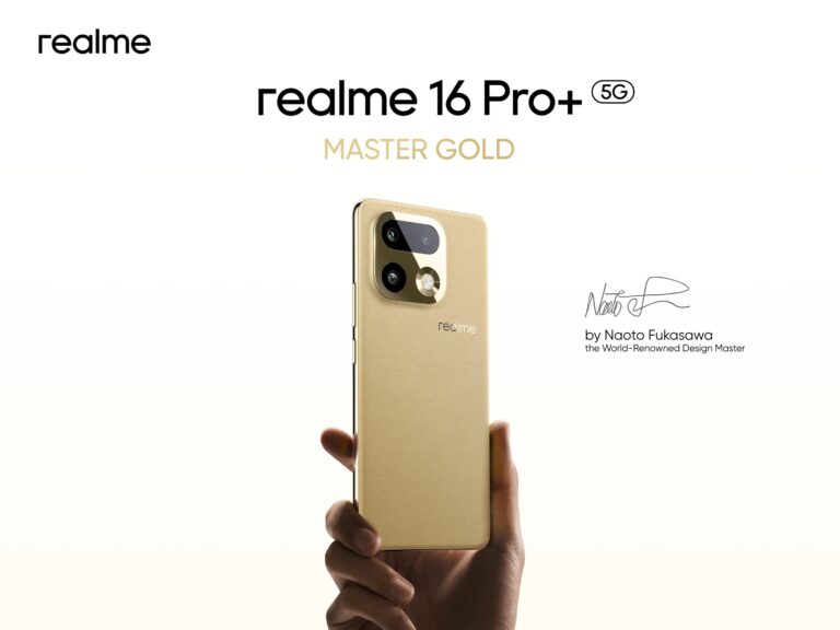 realme 16 Pro+ 5G - Master Gold
